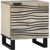 vidaXL Tables de chevet Naturel 40 x 33.5 x 46 cm
