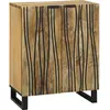 vidaXL Vidaxl Buffet 60x33.5x75 Cm Bois Massif De Manguier