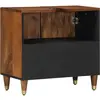 vidaXL Armoire d'évier avec stockage Marron miel 62 x 33 x 58 cm
