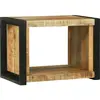 vidaXL Vidaxl Cube Mural 55x35x40 Cm En Bois Massif De Manguier