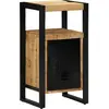 vidaXL Armoire de salle de bain Marron Bois de mangue massif