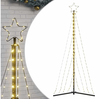 vidaXL Guirlande de sapin de Noël 339 LED blanc chaud 182 cm