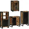 vidaXL Ensemble de mobilier de salle de bain 4 pcs Bois massif recyclé
