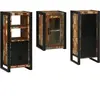 vidaXL Ensemble de mobilier de salle de bain Montage mural 3 pcs