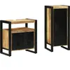 vidaXL Ensemble de mobilier de salle de bain avec tiroir 2 pcs