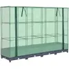 vidaXL Jardinière surélevée avec housse aspect rotin 160x40x123 cm
