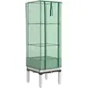 vidaXL Jardinière surélevée avec housse aspect rotin 40x40x140 cm