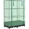 vidaXL Jardinière surélevée avec housse aspect rotin 80x40x123 cm