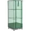vidaXL Jardinière surélevée avec housse aspect rotin 40x40x123 cm