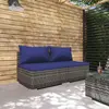 vidaXL Jardinière surélevée avec housse aspect rotin 160x40x140 cm