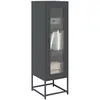 vidaXL Buffet haut anthracite 36x39x123 cm acier laminé à froid