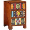 vidaXL Table de chevet 40x40x60 cm bois d'acacia massif