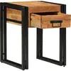vidaXL Table D'appoint Vidaxl 40x40x50 Cm En Bois D'acacia