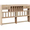 vidaXL Tête de lit avec rangement 180 cm bois massif de pin