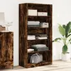 vidaXL Garde-robe chêne fumé 100x50x200 cm bois d'ingénierie
