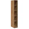 vidaXL Garde-robe chêne artisanal 30x50x200 cm bois d'ingénierie