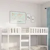 vidaXL Lit pour enfants sans matelas blanc 90x190cm bois de pin massif
