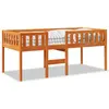 vidaXL Lit pour enfants sans matelas cire marron 90x190 cm pin massif