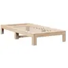 vidaXL Cadre de lit sans matelas 90x200 cm bois de pin massif
