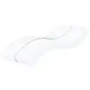 vidaXL Matelas en mousse blanc 100x220 cm dureté H2 H3