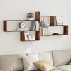 vidaXL Étagère murale vieux bois 167,5x18x68 cm bois d'ingénierie