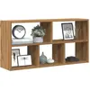 vidaXL Étagère murale chêne artisanal 100x25x50 cm bois d'ingénierie