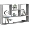 vidaXL Étagère murale sonoma gris 99x15x60 cm bois ingénierie