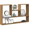 vidaXL Étagère murale chêne artisanal 99x15x60 cm bois d'ingénierie