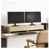 vidaXL Support de moniteur avec tiroirs chêne sonoma bois d'ingénierie