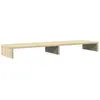 vidaXL Support de moniteur chêne sonoma 100x27x10 cm bois d'ingénierie