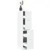 vidaXL Armoire d'apothicaire blanc 30x41x144,5 cm bois d'ingénierie