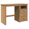 Vidaxl - Bureau Panama 112x45x75 cm bois massif de pin Brun