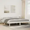 vidaXL Cadre de lit extra long sans matelas 200x210 cm bois massif pin