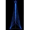 vidaXL vidaXL Guirlande de sapin de Noël 525 LED bleu 302 cm