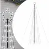 vidaXL Arbre de Noël lumineux avec pointes 1534 LED blanc froid 500 cm