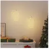 vidaXL Lumières de Noël silhouette du Père Noël 2 pcs 35 LED