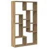 vidaXL Bibliothèque chêne artisanal 72x20x120 cm bois d'ingénierie