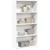 Vidaxl - Bibliothèque blanc 80x30x152 cm bois d'ingénierie White