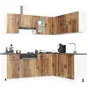 vidaXL Ensemble d'armoires de cuisine 11 pcs Porto bois d'ingénierie
