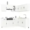vidaXL Ensemble d'armoires de cuisine 11 pcs Kalmar bois d'ingénierie