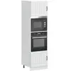 vidaXL Armoires de four 2 pcs Kalmar blanc bois d'ingénierie