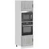 vidaXL Armoires de four 2 pcs Kalmar sonoma gris bois d'ingénierie