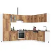 vidaXL Ensemble d'armoires de cuisine 14 pcs Porto bois d'ingénierie
