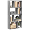 vidaXL Vidaxl Bibliothèque Sonoma Gris 60x20x120 Cm Bois D'ingénierie
