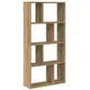 vidaXL Bibliothèque chêne artisanal 60x20x120 cm bois d'ingénierie