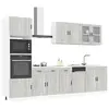 vidaXL Ensemble d'armoires de cuisine 7 pcs Kalmar bois d'ingénierie