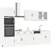 vidaXL Ensemble d'armoires cuisine 7pcs Kalmar blanc bois d'ingénierie