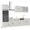 vidaXL Ensemble d'armoires de cuisine 7 pcs Kalmar bois d'ingénierie
