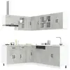 vidaXL Ensemble d'armoires de cuisine 11 pcs Kalmar bois d'ingénierie