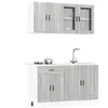 vidaXL Ensemble d'armoires de cuisine 4 pcs Kalmar bois d'ingénierie
